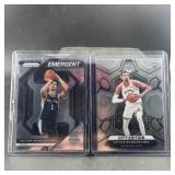 (2) Victor Wembanyama Rookie Basketball Cards