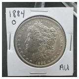 1884-o Morgan Silver Dollar