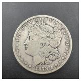 1878-cc Carson City Morgan Silver Dollar