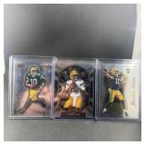 (3) Jordan Love Rookie Football Cards