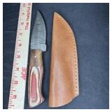 Lmk Hunting Knife W/ Leather Sheath (8')