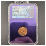 1947-D Wheat Cent MS65 RHEP