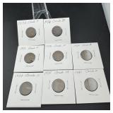 (8) Wheat Cents (1928+)