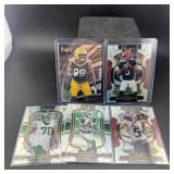 (5 Qty) Silver Football Cards Including Penix Jr.