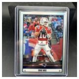 Drake Maye Select Silver Holo Football Card