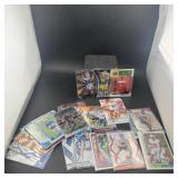 (28 Qty) NFL Rookie Football Cards With Die-Cut In