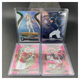 (4 Qty) Miscellaneous Sports Cards Including Giann