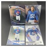 (4 Qty) Abdul Carter Rookie Football Cards Includi