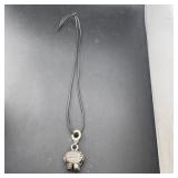 Sterling Silver Elephant Rope Necklace