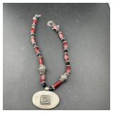 Heavy Duty Vintage Sterling Silver Necklace
