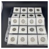 (20) Buffalo Nickels Sheet