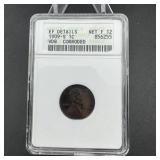 1909-s Vdb Wheat Cent Colored