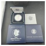 2025-s Morgan Silver Dollar W/ Box & Coa