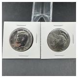 2025 & 2026 Bu Kennedy Half Dollars (2 Coins)
