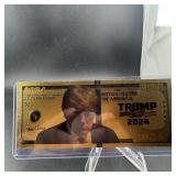 2024 Trump Gold-Plated Note