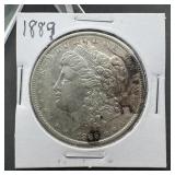 1889 Morgan Silver Dollar