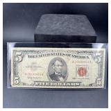 1963 $5 Red Seal Note