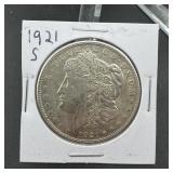 1921-s Morgan Silver Dollar