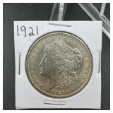 1921 Morgan Silver Dollar