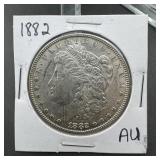1882 Morgan Silver Dollar