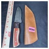 Lmk Hunting Knife W/ Leather Sheath (8')