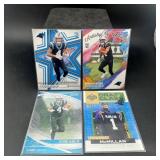 (4 Qty) Tetairoa McMillan Rookie Football Cards In