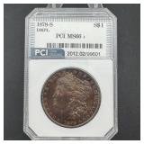 1878-S Morgan Silver Dollar MS66+ Toned