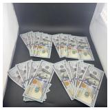 (18 Consecutive) $100 Bills