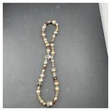 Sterling Silver Necklace W/ Pearls