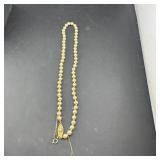 Sterling Silver & Pearl Necklace