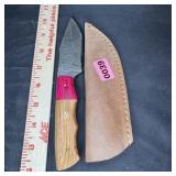 Lmk Hunting Knife W/ Leather Sheath (8')
