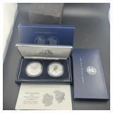 2025 Morgan And Peace Dollar Reverse Proof Two Coi