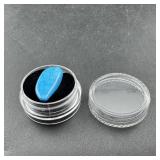 Turquoise Stone in Capsule