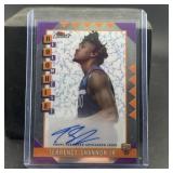 Terrence Shannon Jr Rookie Autograph Topps Finest