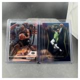 (2) Anthony Edwards Rookie Basketball Cards