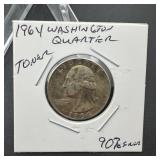 1964 Washington Quarter SILVER Toner