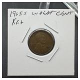1925-S Wheat Cent XF+