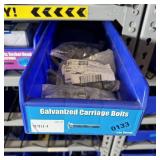 Galvanized Carriage Bolts Bin