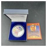 2000 American Silver Eagle Colorized W/ Box