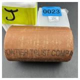 $20 Morgan Silver Dollar Roll Cc Tail & 1885 Face