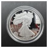 2024-w Proof American Silver Eagle 1 Oz Fine Silve