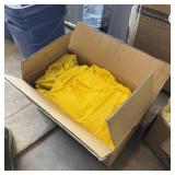 Case Yellow Clean Guard Hooded Coveralls Large