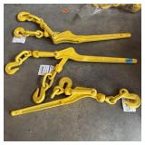 (3 Qty) Lever Load Binders 5/16'-3/8' 5,000 Lb