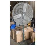 Pro Fitter Industrial Fan - Working