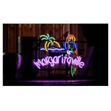 Margaritaville 17'x12.5' Real Glass Neon Sign