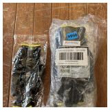 (12 Pair) Gt Tech Nylon Grip Gloves (medium)