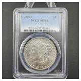 1902-o Morgan Silver Dollar Pcgs Ms64