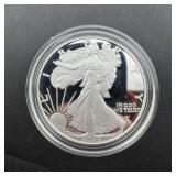 2025-w Proof American Silver Eagle 1 Oz Fine Silve