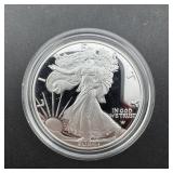 2024-w Proof American Silver Eagle 1 Oz Fine Silve