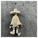 Sterling silver Taxco charm; marked 925; approx 2.